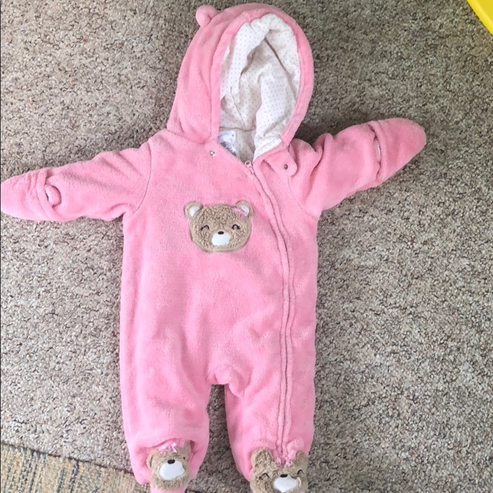 Fleece snowsuit
